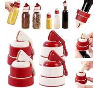 Bouchon à Pression Avec Minuteur, Pompe De Conservation Réutilisable Pour Vin Rouge Ou Blanc, Joint Hermétique En Silicone Alimentaire, Compatible La Plupart Des Bouteilles 18 19 Mm(4pcs*mix)