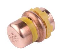 bouchon à sertir - pour tube cuivre - gaz - diamètre 18 mm - comap 5301vg18