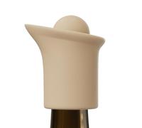 Bouchon à vin en silicone - Bouchon à champagne - Passe au lave-vaisselle - Hermétique - Ustensile de cuisine pour bar à la maison, camping, voyage, restaurant, fête, pique-nique, champagne bourbon