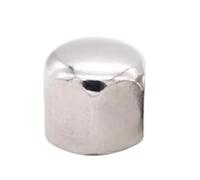 Bouchon à vis Hexagonal court en acier inoxydable M3 M4 M5 M6 M8 M10 M12 M14 M16 M20 304, écrou en caoutchouc, trou borgne(M10)