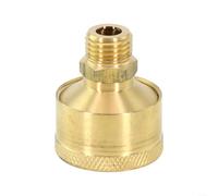 Bouchon à visser en laiton multi-tailles pour moteurs Hit and Miss - Convient pour moteurs électriques, tracteurs, tours et fraiseuses (M14 x 1,5 mm, 12 ml)