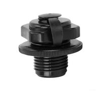 Bouchon à visser noir pour matelas pneumatique - Design à visser pour éviter les fuites pour les pièces de piscine Vegas Tahiti St pour Lucia