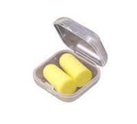 Bouchon anti-bruit en silicone, isolation phonique, souple, for le sommeil, réduction du bruit, avec boîte de rangement(8Pair Yellow)