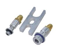 Bouchon anti-fuite pour climatisation de voiture, outil de maintenance pour détection de fuite, haute résistance - Tuyau AC - Butée de test pour l'entretien des véhicules, magasin de voiture, garage