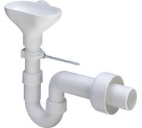 Bouchon anti-odeur tubulaire Viega avec entonnoir de récupération et sortie 4...