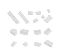 Bouchon anti-poussière - 16 bouchons de port d'ordinateur en silicone, capuchons de protection anti-poussière | Équipement léger avec installation facile, housse de port pour ordinateur portable et PC
