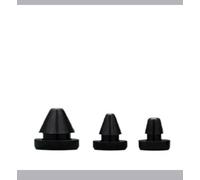 Bouchon anti-poussière en caoutchouc de Silicone, extrémité conique à clipser, type T, bouchon de trou, bouchon de joint, Inserts de Tube, bonde anti-poussière 2.5-50.6mm(FC-030,50 pcs)