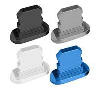 Bouchon Anti-Poussière En Métal Coloré Pour Iphone,Couvercle De Port De Pluie,Adapté Pour Iphone 14 13 12 Pro Max Mini Xs 8 Plus Ipad Apple Series,4 Pièces - Type Mixcolor B-4pcs