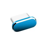 Bouchon Anti-Poussière En Métal De Type C,1/5 Pièces,Pour Iphone 15 Pro,Samsung,Xiaomi,Huawei,Protecteur De Port De Chargement,Bouchon Anti-Poussière - Type 1pcs Blue