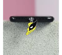 Bouchon anti-poussière pour téléphone portable,2 pièces,pendentif,accessoires de suspension pour le meilleur ami de Deadpool et Wolverine pour Port Iphone type-c - Type yellow for iPhone