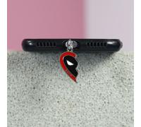 Bouchon anti-poussière pour téléphone portable,2 pièces,pendentif,accessoires de suspension pour le meilleur ami de Deadpool et Wolverine pour Port Iphone type-c - Type red for iPhone