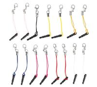 Bouchon Anti Poussière Prise Jack, 15 Pièces Prise Casque Anti-poussière Intelligente Bouchon De Jack Pour Casque De Téléphones Portables Téléphone Portable La Batterie Faire Tourner