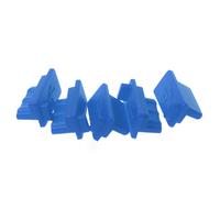 Bouchon Anti-Poussière Usb,100 Pièces,Couvercle De Port De Chargeur,Bouchon De Trou Usb,Capuchon Anti-Poussière Maître Usb,Protecteur Anti-Poussière En Silicone Pour Tablette Pc Po - Type Dark Blue