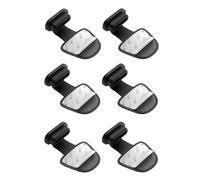 Bouchon Anti-Poussière Usb C En Silicone,Adhésif Détachable,Couvercle De Protection Du Port De Charge,Bouchon Anti-Poussière Pour Accessoires Samsung Google Pixel - Type Black-6x