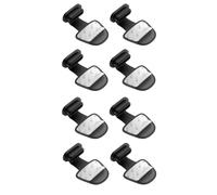 Bouchon Anti-Poussière Usb C En Silicone,Adhésif Détachable,Couvercle De Protection Du Port De Charge,Bouchon Anti-Poussière Pour Accessoires Samsung Google Pixel - Type Black-8x