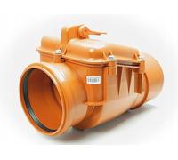 Bouchon anti-retour Ø DN 160 avec clapet anti-retour verrouillable