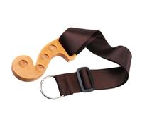 Bouchon Antidérapant pour Violoncelle et Basse, Note Musicale | Bois et Nylon, Quatre Trous de Positionnement, Jaune, pour Violoncelle et Basse, Usage Domestique