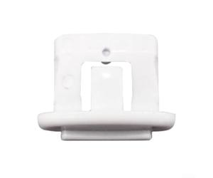 Bouchon arrière pour rail de rail de lave-vaisselle, support de panier de lave-vaisselle, clips d'arrêt coulissants, contrôle de la position de la porte, compatible avec plusieurs marques, pièce de