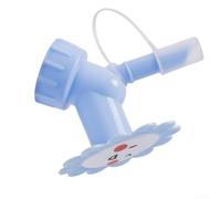 Bouchon Arrosoir Double Bec pour Bouteille Plastique Jardin(blue) | Transforme bouteilles usagées, économie d'argent, design compact, pour facile à visser, pour zéro déchet plastique