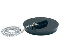 Bouchon avec chaînette chromée 30 cm Ø 47/52 GRIPP