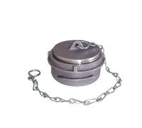 Bouchon avec verrou et chainette en aluminiun DN65 R.PONS 1090.526