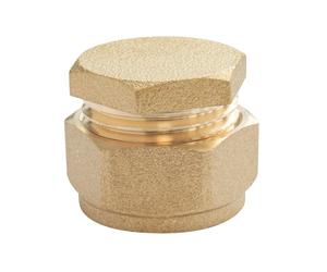 Bouchon bicône en laiton pour tube cuivre 16mm Somatherm
