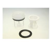 Bouchon Blanc Pompe - Indesit - Askoll-Plaset - Pièce d'Origine Constructeur