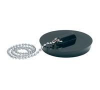 Bouchon bossage d'évier D52 à 55 avec chainette 30cm - WATTS - 4527060