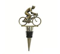 Bouchon Bouteille Vin Bronze Vintage, Bouchon Vin Réutilisable en Alliage de Zinc, Accessoire Vin Décoratif et Hermétique pour Champagne, Idée Cadeau Original pour Homme et Femme, Coffret Bar 1Pcs