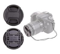 Bouchon/cache d'objectif avant à clipser CamDesign 62 MM pour tous les objectifs reflex numériques Canon, Nikon, Sony, Pentax