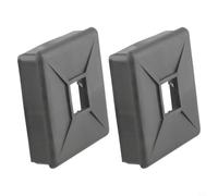 Bouchon Carré 4" pour Tuyau Égout pour camping-car Bouchon Carré | Matériau pour pe pour robuste, , résistant aux intempéries, durée de vie prolongée, extérieur tout-terrain