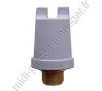 DeLonghi Bouchon de cuve pour centrale vapeur 5512810411 - Certifié d'origine - Gris