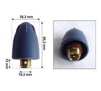 Bouchon chaudiere male 3/8 5,5 bar bleu pour centrale vapeur delonghi - 8203270 Bleu G