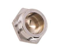 Bouchon chromé mâle 15x21 (1/2) | Boutté