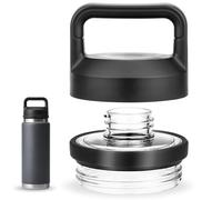 Bouchon Chug pour bouteille YETI Rambler - Couvercle de rechange pour bouteille d'eau de 530,3 g, 737,1 g, 1020,6 g, 1,814,4 g