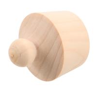 Bouchon Conique en Bois pour Bouteille de Vin, Khaki