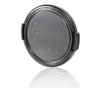 Bouchon/couvercle d'objectif avant à pression latérale de 49 mm, compatible avec les objectifs reflex numériques Canon, Nikon, Sony et Pentax.