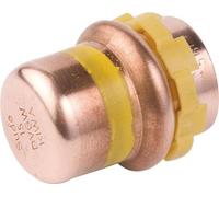 Bouchon cuivre à sertir gaz femelle D18 réf 583EXXG