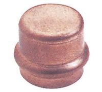 Bouchon cuivre femelle à sertir - diamètre 12 spécial Gaz VIEGA