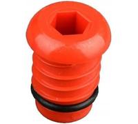 Bouchon d’essai d’étanchéité pour tuyaux PEX en polypropylène avec joint EPDM - Bouchon de chantier réutilisable pour installation sanitaire et test de pression