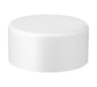 Bouchon D’extrémité pour Tuyau PVC 110mm Blanc, Rond | Plastique PVC, Pose Rapide, Protection des Extrémités, pour Tuyaux de Ventilation et Maintenance