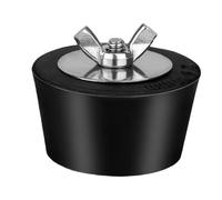 Bouchon d’Hivernage Piscine 2,5 Pouces, Bouchon d’Expansion PVC et Acier pour Retour et Vidange, Protection Hiver avec Vis en Acier Inoxydable