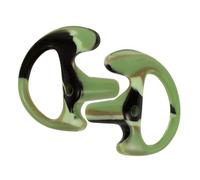 Bouchon D’oreille pour Interphone en Silicone, Conduit D’air Sécurisé | Moule Auriculaire de Rechange, Compatible Tubes Spiralés, Usage Événementiel, Lot D’une Paire