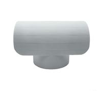 Bouchon d'aération pour système d'aération de toit de 7,6 cm, couvercle d'aération blanc résistant aux intempéries pour matériau PLA et installation facile (A)