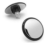Bouchon d'antenne factice chromé pour pare-brise arrière de voiture - 22 mm