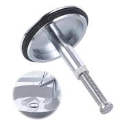 Bouchon de Baignoire 43 mm Universel Réglable Bouchon de Baignoire Élégant Bouchon Lavabo Salle de Bain Bouchon d'évacuation Chromé en Laiton Massif Bouchon de Vidange pour Baignoire, Cuisine,48~68mm