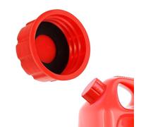 Bouchon de boîte de carburant de 1/2/5 gallons - Filetage grossier rouge - Couvercle de rechange durable pour bidon d'essence Midwest, Briggs et Stratton - Remplacement du couvercle de boîte de gaz (1
