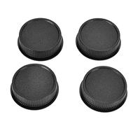 Bouchon de Boîtier D'appareil Photo et Ensemble de Couvercle D'objectif Arrière, 4 Paires, Plastique Dur, Anti-Poussière et Anti-Rayures, Portable, adapté au Boîtier de Caméra à