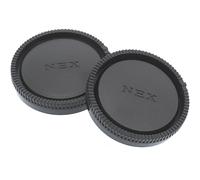 Bouchon de boîtier Kamera Express et bouchon arrière d'objectif pour monture Sony E