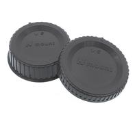 Bouchon de boîtier Kamera Express et bouchon arrière d'objectif pour Nikon F